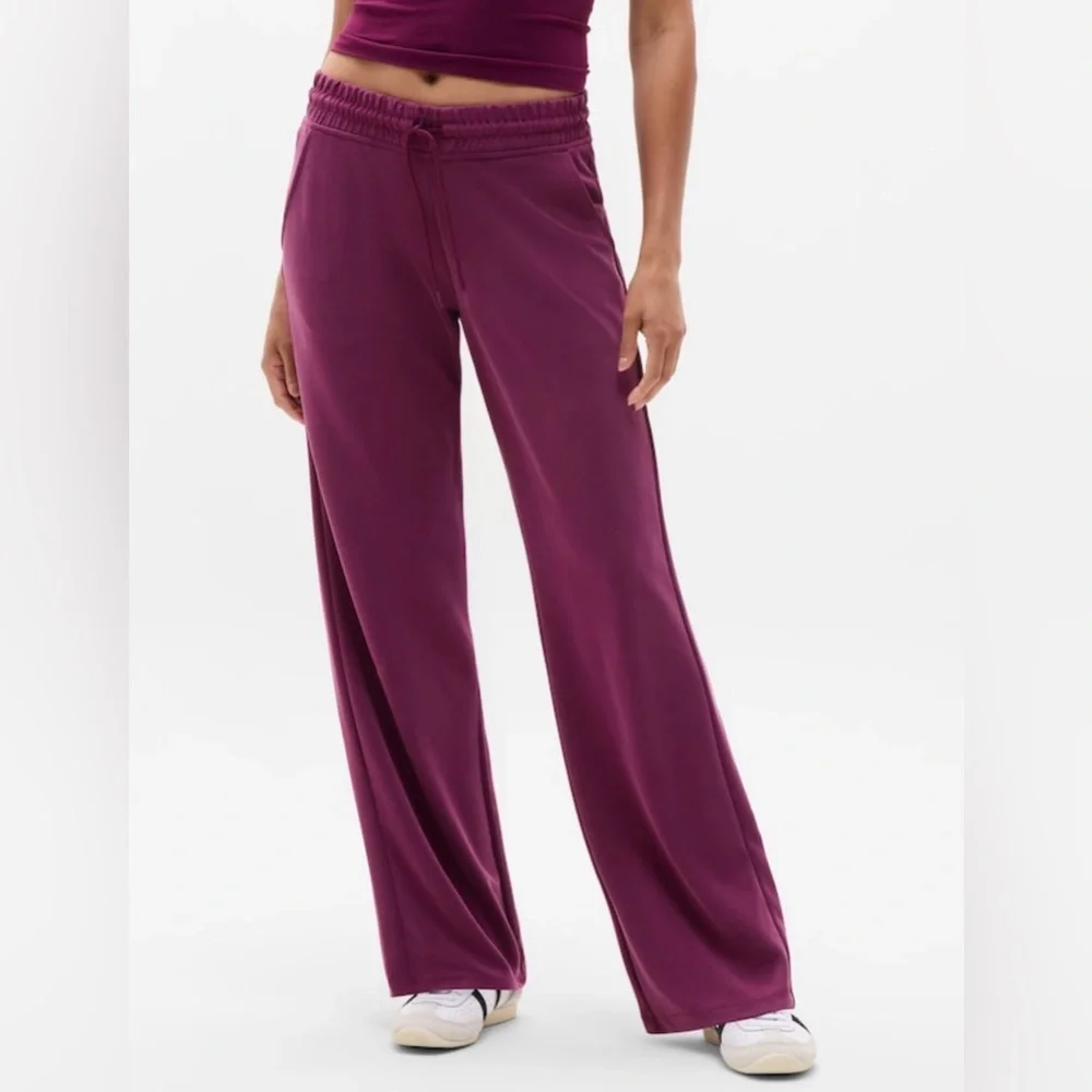 NWT Athleta Seasoft Straight Plum Pant Sz XS - Picture 3 of 8